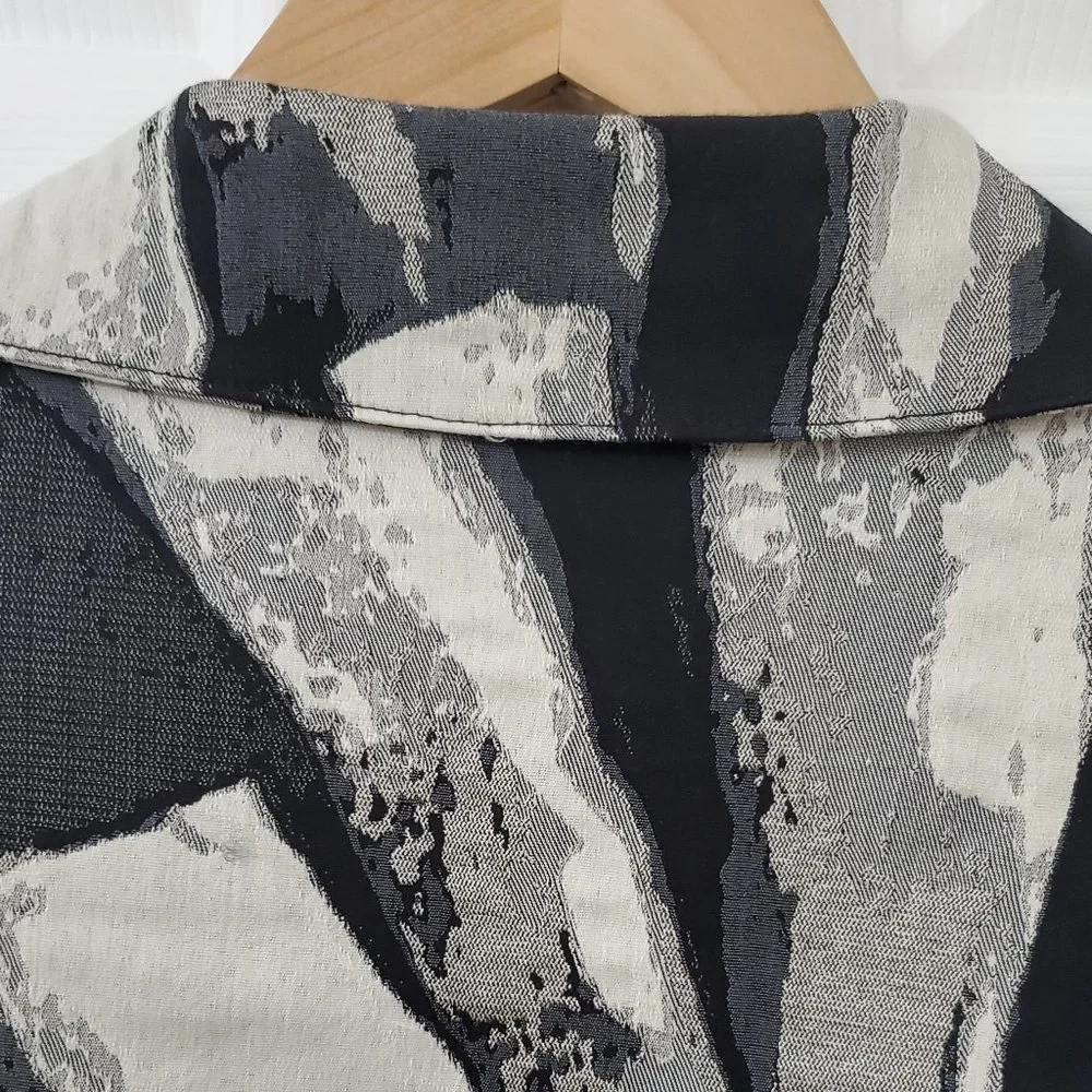 Bryn Walker Marcelina Stretch Jacquard Open Front Vest - Picture 9 of 12